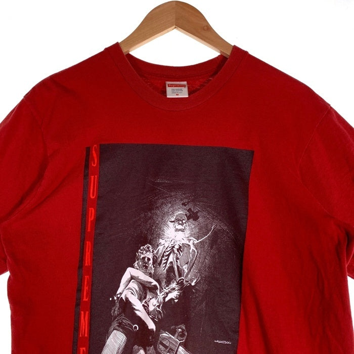 SUPREME シュプリーム 17AW Horror Tee ホラー Tシャツ プリント レッド Size M 福生店