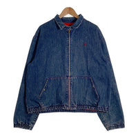 Polo Ralph Lauren ポロラルフローレン デニム ジップアップジャケット スウィングトップ インディゴ USA製 Size XL 福生店