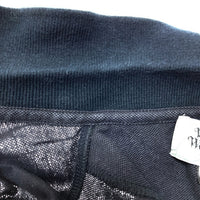 Vivienne Westwood MAN ヴィヴィアンウェストウッドマン オーブ刺繡 鹿の子 ポロシャツ ブラック Size 44 瑞穂店