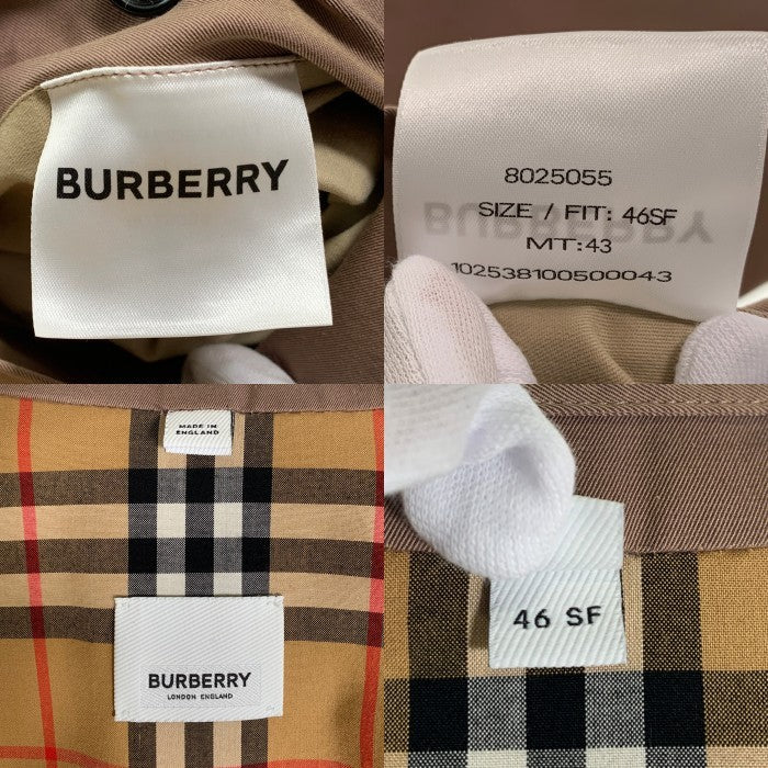 BURBERRY バーバリー ステンカラーコート 裏ノバチェック ベージュ