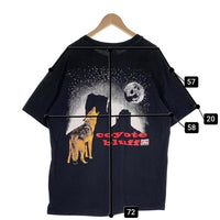 90's Malboro マルボロ コヨーテバックプリント ポケットTシャツ ブラック Hanes USA製 Size XL 福生店