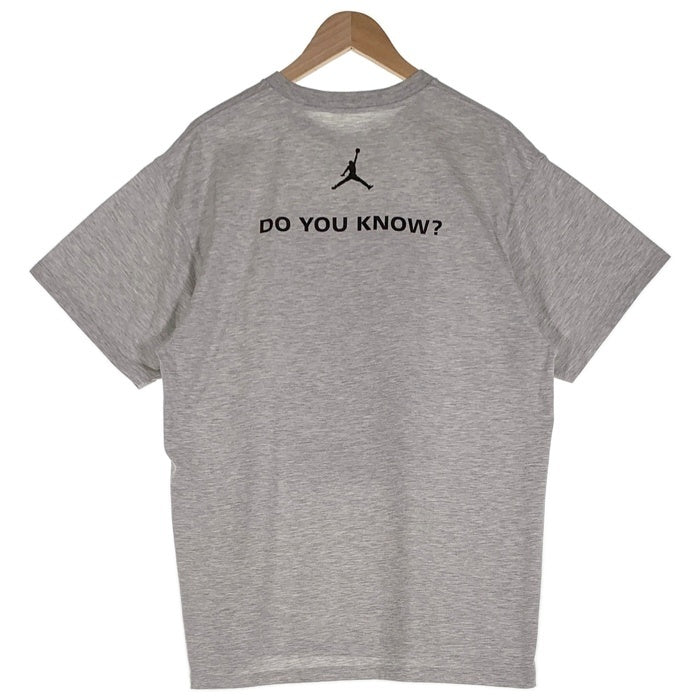 00's NIKE ナイキ MICHAEL JORDAN マイケル ジョーダン SPIKE LEE スパイク リー AIR JORDAN V プロモ 半袖 Tシャツ グレー Size XL 福生店
