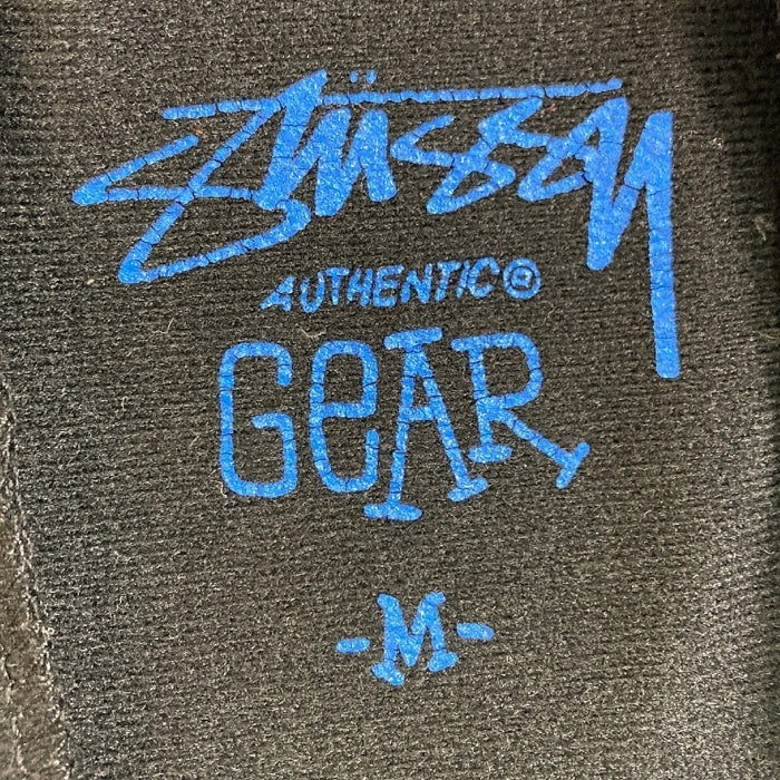 STUSSY ステューシー ワールドツアー パッチワーク トラックジャケット ブラック sizeM 瑞穂店