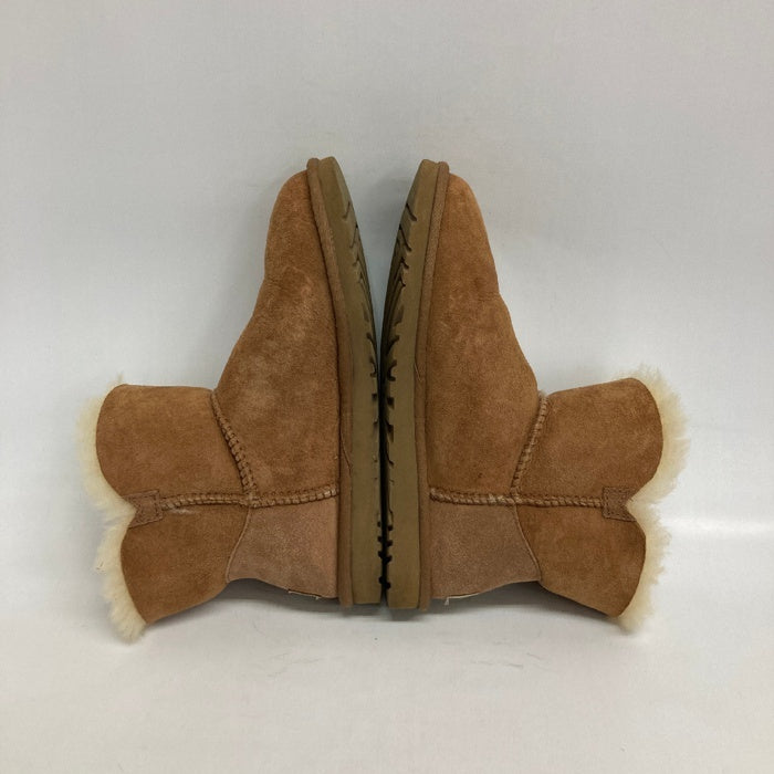 UGG アグ MINI BAILEY BUTTON II ミニベイリーボタンブーツ CHESTNUTブラウン size23cm 瑞穂店