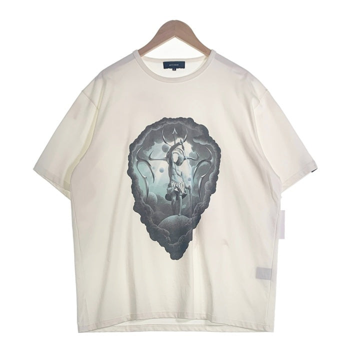 EXAMPLE エグザンプル ARTCHENY アーケニー Ancient Hero T Shirt プリントTシャツ ホワイト Size 5 福生店