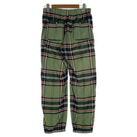 SUPREME シュプリーム 20AW Tartan Flannel Skate Pant タータンチェック フランネルスケートパンツ グリーン Size M 福生店
