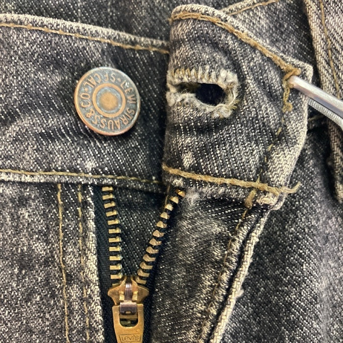 Levi’s リーバイス 550 ボタン裏532 USA製 先染めブラック デニムパンツ ブラック size30 瑞穂店
