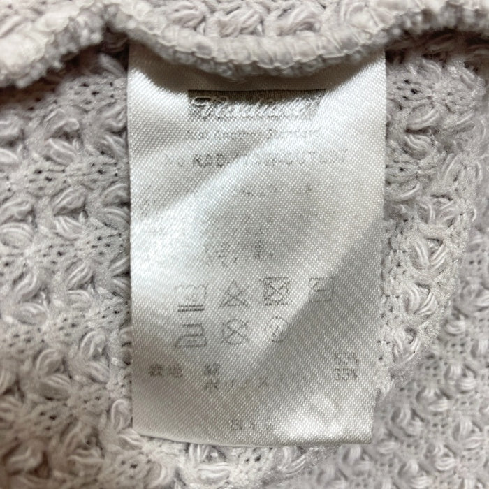 RADIALL ラディアル ビッグワッフル ボートネックロングスリーブTシャツ グレー Size M 瑞穂店