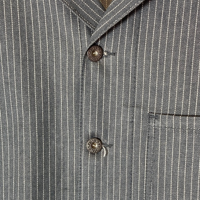 PIKE BROTHERS パイクブラザーズ ヒッコリー ジャケット グレー sizeS 瑞穂店