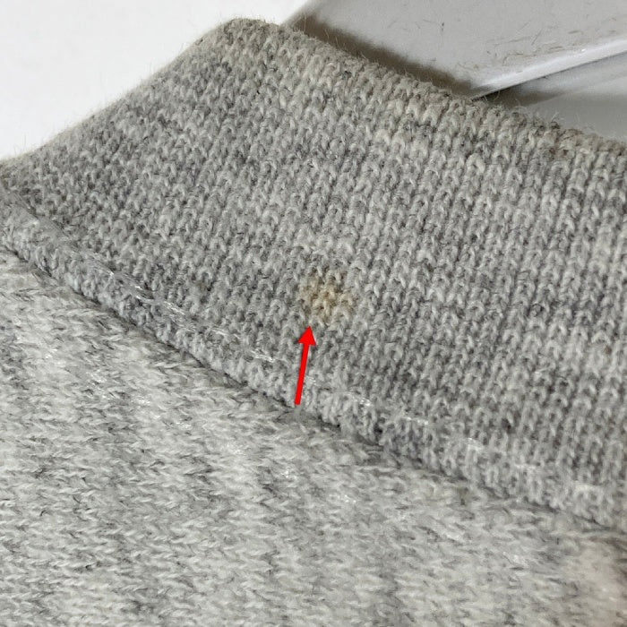 SUBWARE サブウェア フロント刺繍ロゴ スウェットトレーナー グレー sizeM 瑞穂店