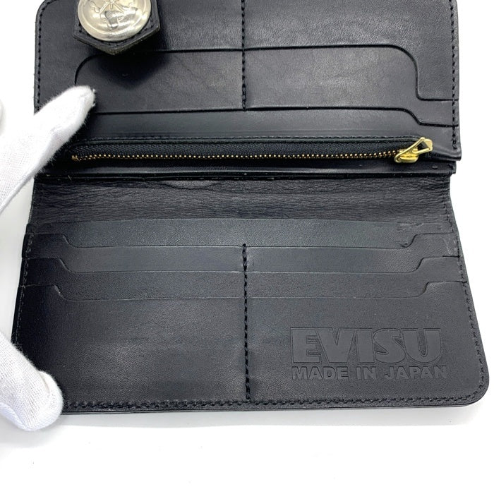 EVISU エヴィス カモメチェーン ウォレット 財布 ブラック 福生店