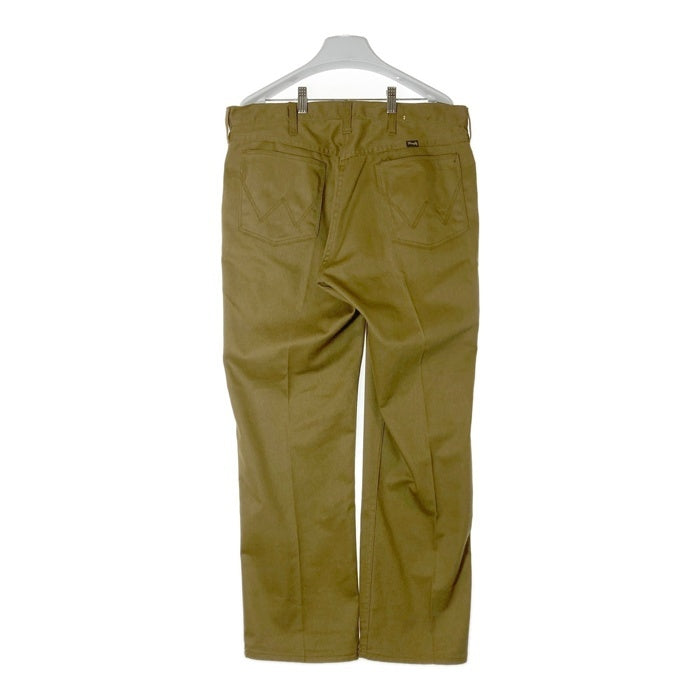 Wrangler ラングラー 70's USA製 センタープレス ツイル 5ポケットパンツ ブラウン size36 瑞穂店
