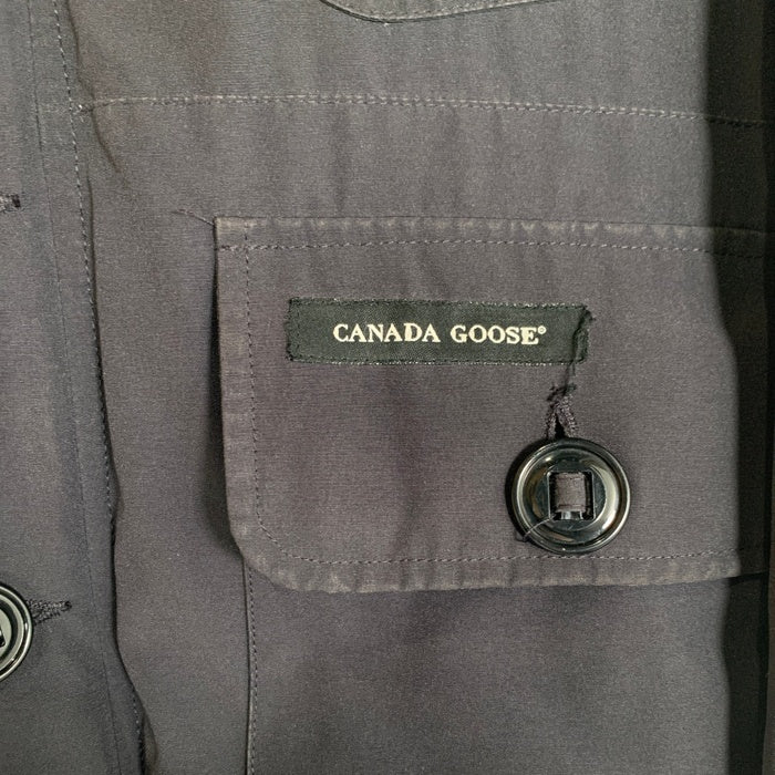 CANADA GOOSE カナダグース RUSSELL PARKA ラッセルパーカー ファー ダウンジャケット ブラック 2301JM Size XS 福生店
