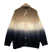 sacai サカイ 22AW Tie Dye Knit Cardigan タイダイニットカーディガン ウール ベージュ ホワイト ブラック グラデーション 22-02915M Size 2 福生店