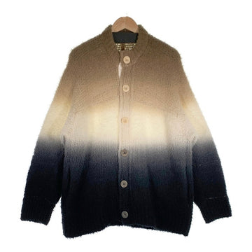 sacai サカイ 22AW Tie Dye Knit Cardigan タイダイニットカーディガン ウール ベージュ ホワイト ブラック グラデーション 22-02915M Size 2 福生店