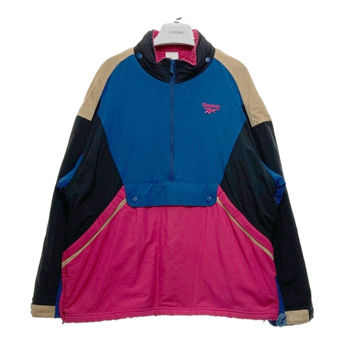 Reebok リーボック DW4950 裏ボア ハーフジップアノラック マルチカラー sizeXO 瑞穂店