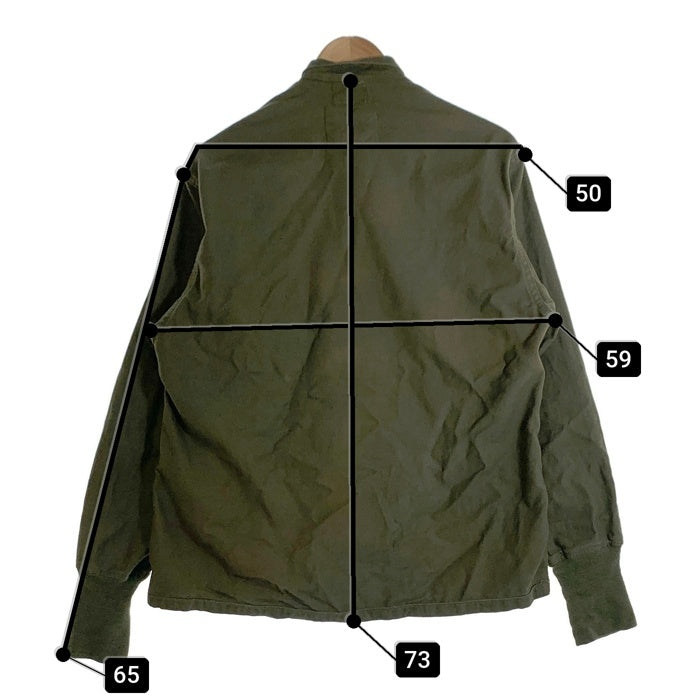 70's U.S. ARMY CHEMICAL PROTECTIVE LINER SHIRT ケミカル プロテクティブ ライナー シャツ オリーブ 8415-900-8247 DSA100-72-C-0322 Size S 福生店