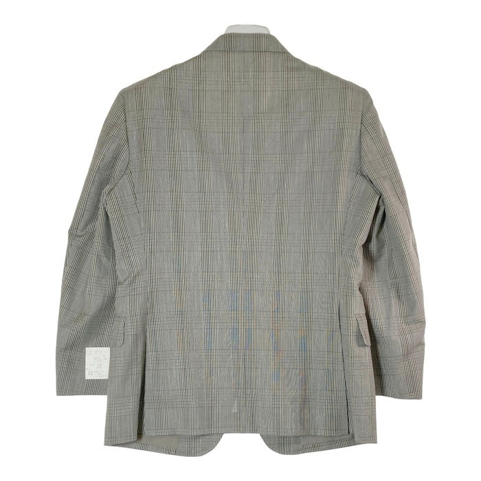 BURBERRYS バーバリーズ ウール シルク テーラードジャケット チェック グレー size165AB4 瑞穂店