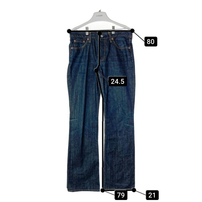 Levi's リーバイス 577 ボタン裏J38 日本製 ブーツカット デニムパンツ インディゴ size31 瑞穂店