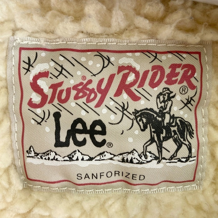 STUSSY ステューシー Lee リー STUSSY RIDER LB0010 コーデュロイ ボアジャケット ブラウン SizeL 瑞穂店