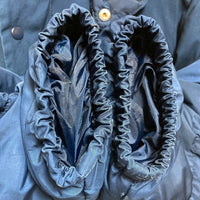 adidas アディダス 万国旗タグ シロクマ刺繍 中綿ジャケット ネイビー sizeM 瑞穂店