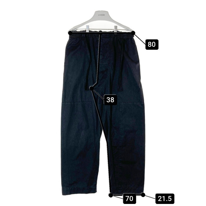 MARNI マルニ コットン テーパードパンツ サルエル ブラック S15PUMUR04A00TCK56-00N99 Size 44 瑞穂店