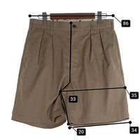 Schott ショット DOUBLE PLEATED T/C SHORTS プリーツ ショート ハーフ パンツ カーキ Size L 福生店