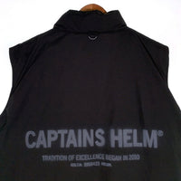 CAPTAINS HELM キャプテンズヘルム LEVEL 7 E.C.W.C.S PRIMALOFT VEST C.H Custom レベル7 エクワックス プリマロフト 中綿ベスト ブラック CH23-AW-J08 Size L-R 福生店