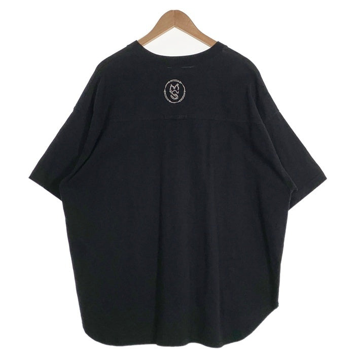 MASSES マシス フットボール ポケットTシャツ ブラック Size L 福生店