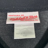 Mitchell & Ness ミッチェルアンドネス NFL Washington Redskins ワシントン レッドスキンズ 半袖 フッドボール シャツ ジャージ ブラック レッド イエロー ホワイト USA製 Size 52 福生店