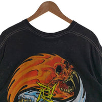 METALLICA メタリカ Pushead パスヘッド プリント 半袖 Tシャツ 2018コピーライト Bravado ブラック Size XL 福生店