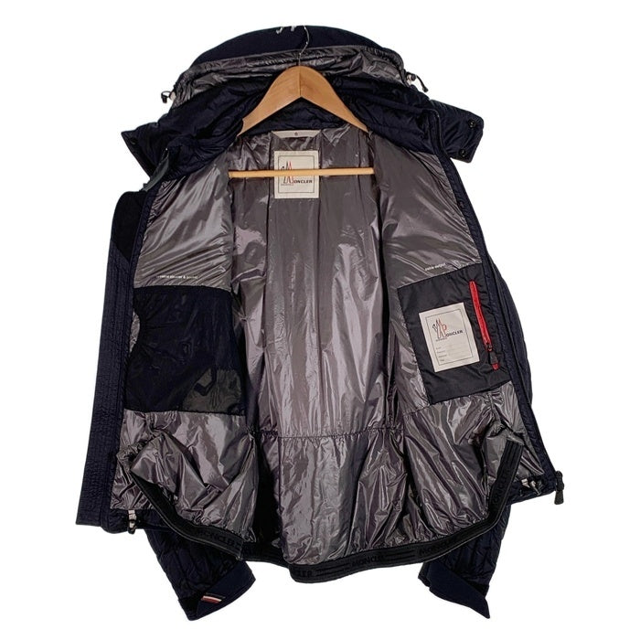 MONCLER GRENOBLE モンクレール グルノーブル GAILLARDE GIUBBOTTO ダウンジャケット ネイビー ブラック Size 2 福生店