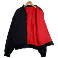 90's Marlboro Reversible Jacket マルボロ リバーシブルジャケット ブラック レッド ロゴワッペン Size XL 福生店