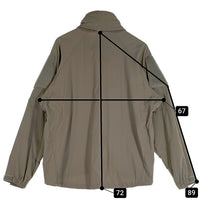 WAIPER.INC ワイパーインク LEVEL5 PERTEX UNLIMITED STRETCH FABRIC ソフトシェル ミリタリー ジャケット  グレー WP1079 Size S 福生店