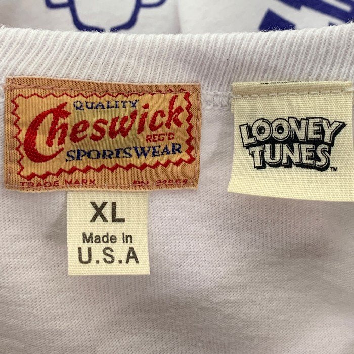 Cheswick チェスウィック ロードランナー プリントTシャツ ホワイト Size XL 福生店