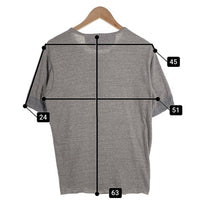 FREEWHEELERS フリーホイーラーズ POWERWEAR ヘンリーネックTシャツ グレー Size 38 福生店