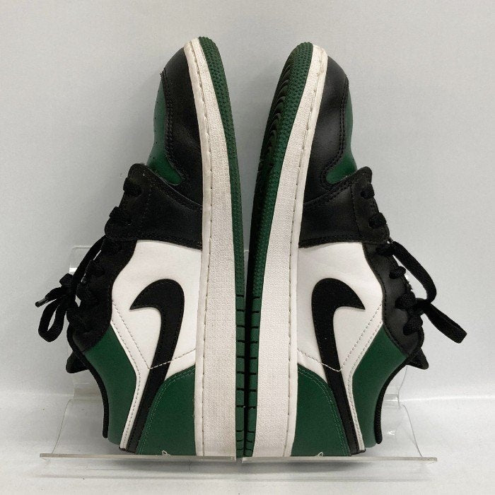 NIKE ナイキ AIR JORDAN 1 エアジョーダン1 RETRO LOW GS "GREEN TOE" 553560-371 ブラック グリーン size24cm 瑞穂店