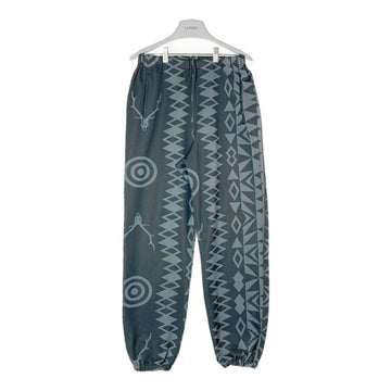 South2 West8 サウスツーウエストエイト MR819 String Sweat Pant Poly JQ Native ストリング スウェットパンツ ネイティブ柄 グレー sizeXS 瑞穂店