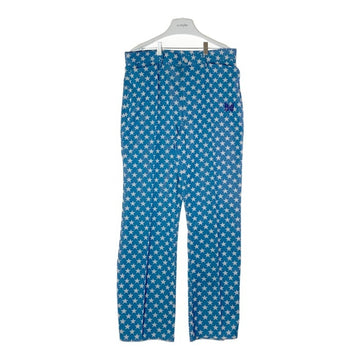 Needles ニードルス Jacquard Flair Pant ジャガード フレアパンツ 総柄 星 ブルー sizeM 瑞穂店