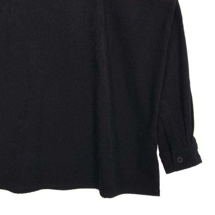 90-00's Penningtons ベロア ジップアップシャツ ブラック Size L 相当 福生店
