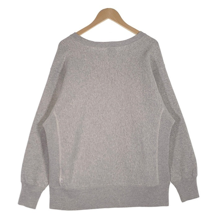 WTAPS ダブルタップス 21AW Champion チャンピオン REVERSE WEAVE リバースウィーブ クルーネックスウェットトレーナー グレー C8-T016 Size S 福生店