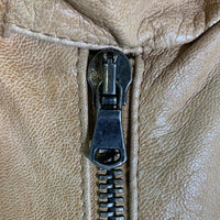 ICE BERG アイスバーグ スタンドカラーレザージャケット キャメル 121-52-11103 Size 52/36 福生店