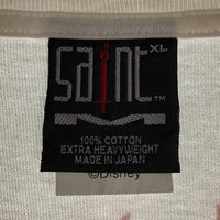SAINT Mxxxxxx セントマイケル 23AW DSNY SS TEE MAD HATTER アリスインワンダーランド プリントTシャツ ヴィンテージ加工 SM-A23-0000-C25 Size XL 福生店