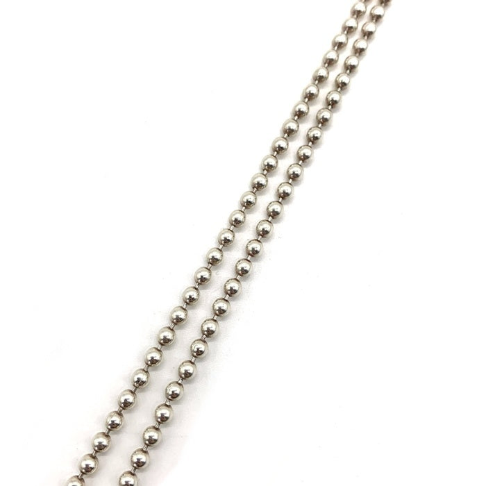 シルバー925 ボールチェーンネックレス Size 50cm 福生店