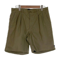 DESCENDANT ディセンダント Ron Herman ロンハーマン 2タック ベイカーショーツ ショートパンツ オリーブ Size 3 福生店