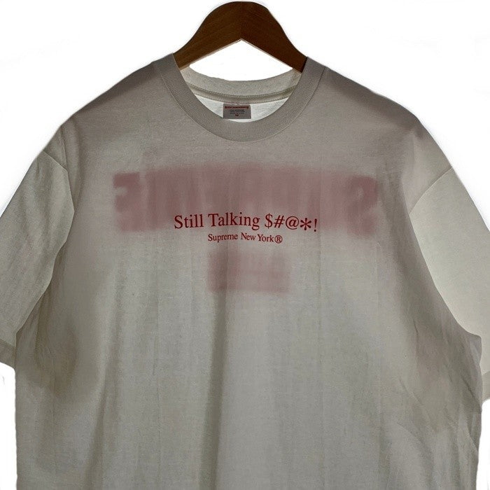 SUPREME シュプリーム 22SS Still Talking ＄#@＊! 半袖 Tシャツ ホワイト Size M 福生店