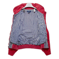 nautica ノーティカ 90's .エルボーパッチ ジップアップブルゾン レッド sizeL 瑞穂店