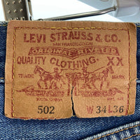 LEVI'S リーバイス 502XX 復刻 BIG E デニムパンツ インディゴ sizeW34 瑞穂店