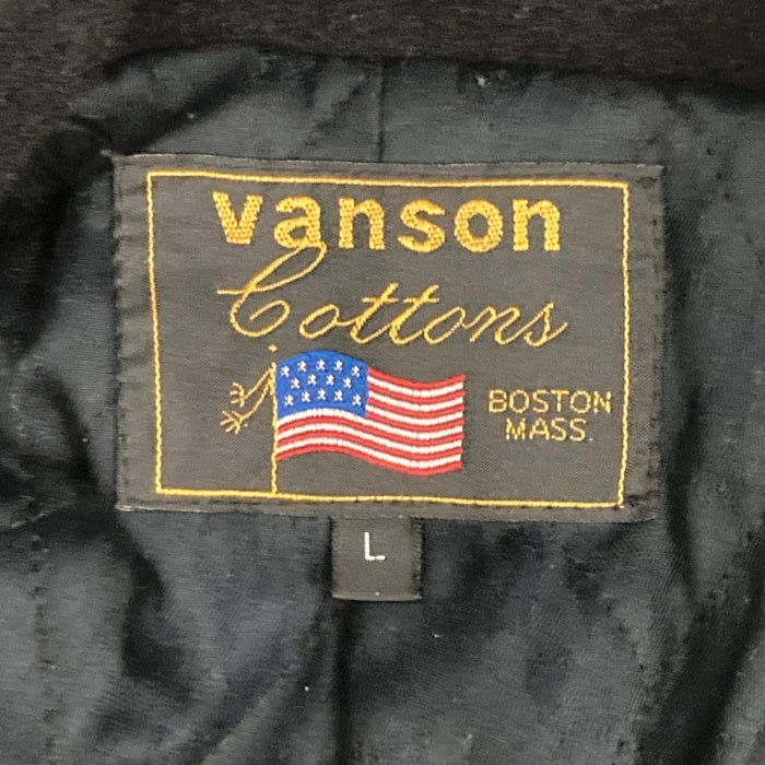 Vanson バンソン クローズ 武装戦線 TFOA ウールコート ブラック Size L 瑞穂店