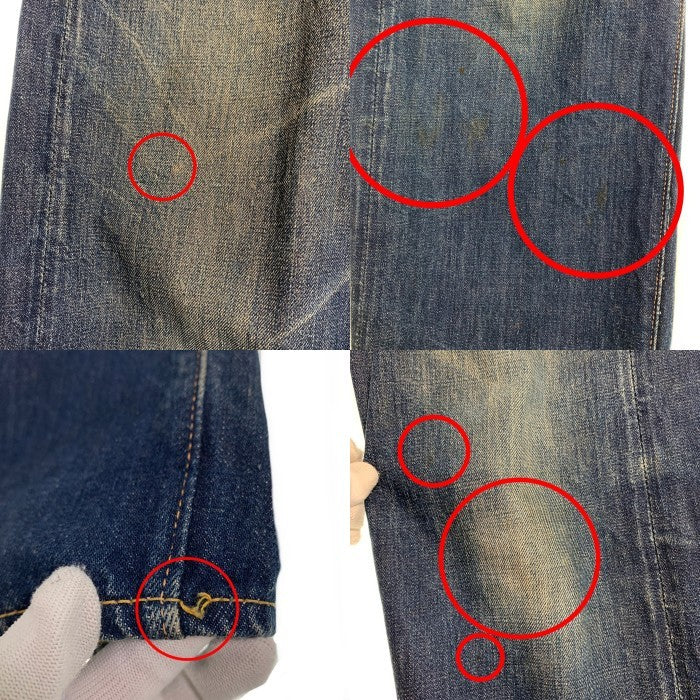 FREEWHEELERS フリーホイーラーズ 601XX ストレートデニムパンツ ジーンズ インディゴ Size 32×34 福生店